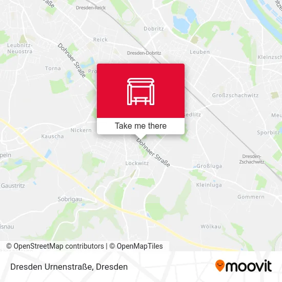 Карта Dresden Urnenstraße