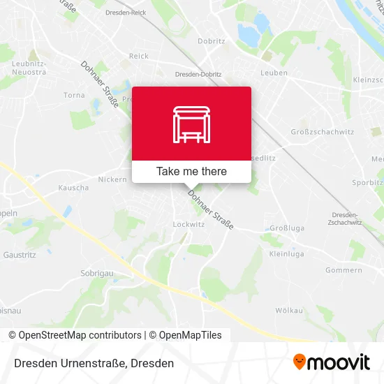 Карта Dresden Urnenstraße