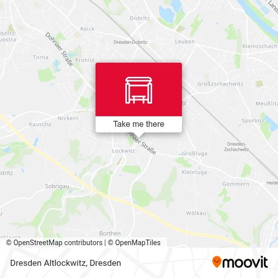 Dresden Altlockwitz map