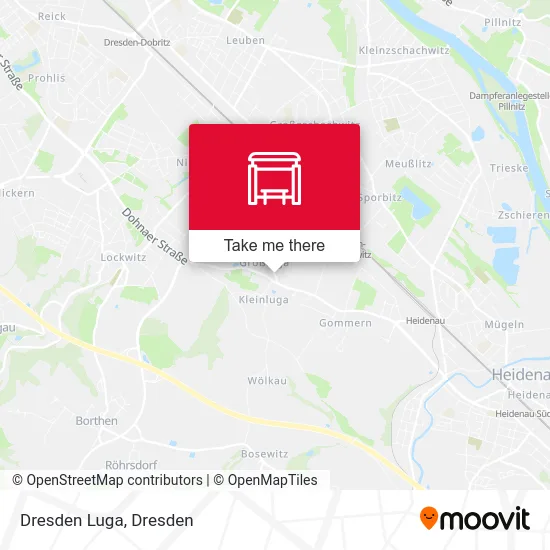 Карта Dresden Luga