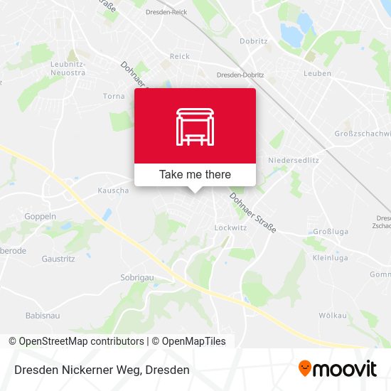Карта Dresden Nickerner Weg