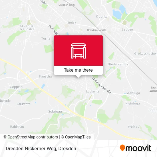 Карта Dresden Nickerner Weg