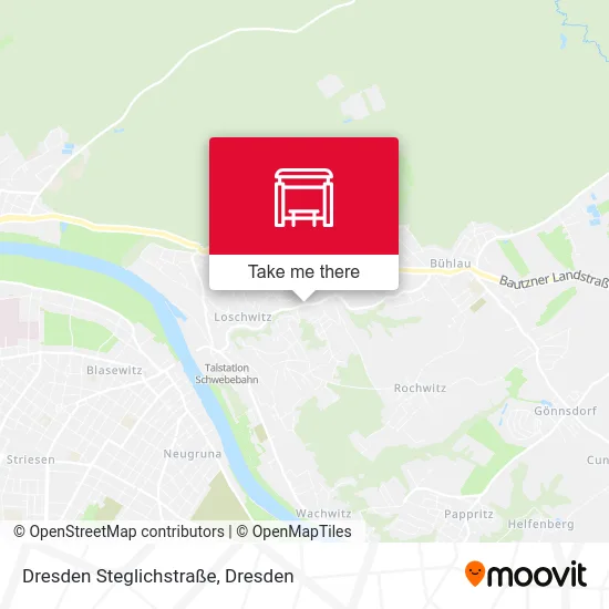 Карта Dresden Steglichstraße