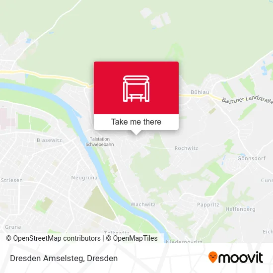 Карта Dresden Amselsteg