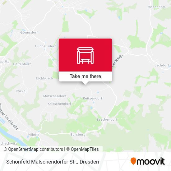 Карта Schönfeld Malschendorfer Str.