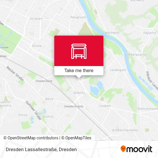 Карта Dresden Lassallestraße