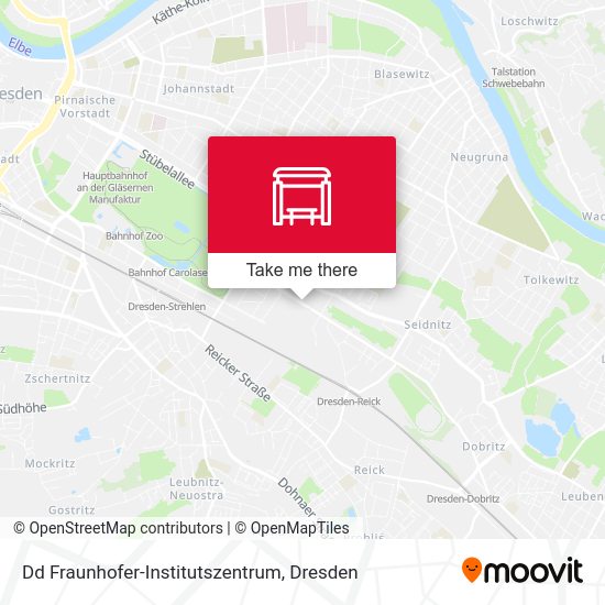Карта Dd Fraunhofer-Institutszentrum
