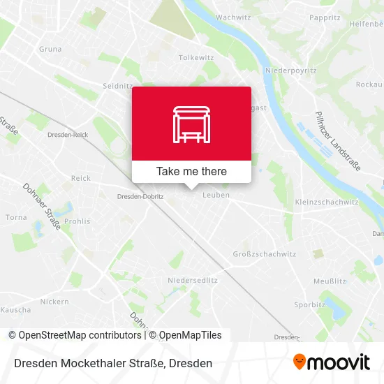Карта Dresden Mockethaler Straße