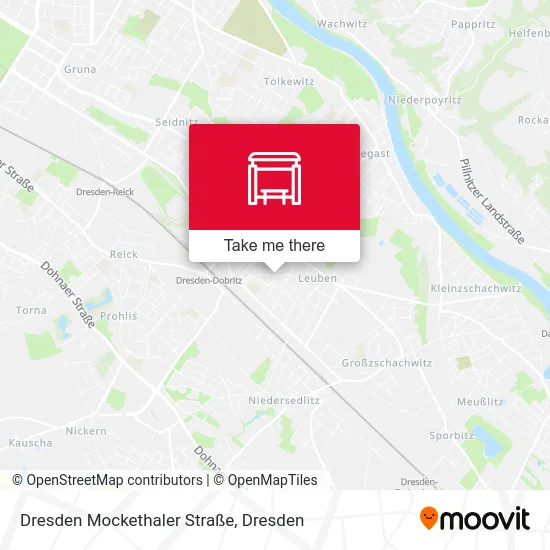 Карта Dresden Mockethaler Straße