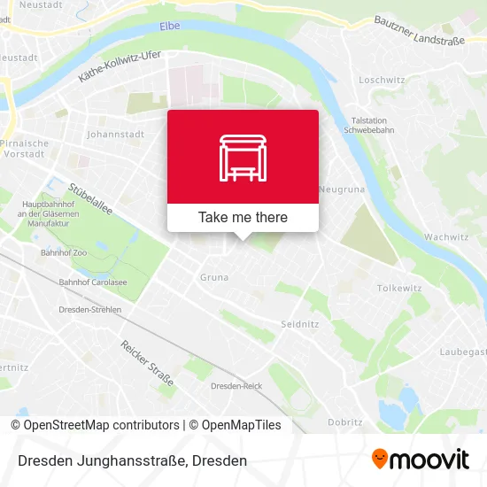 Карта Dresden Junghansstraße