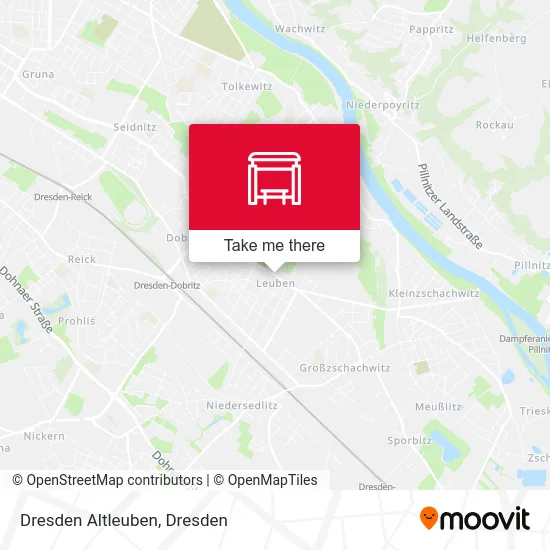 Карта Dresden Altleuben