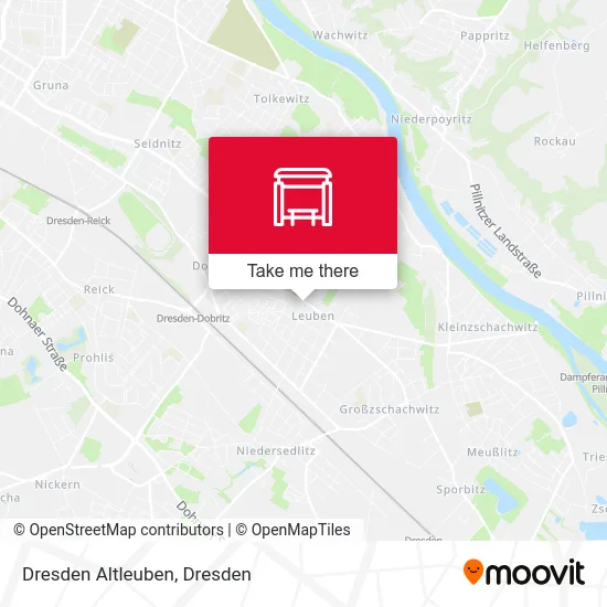 Карта Dresden Altleuben