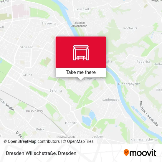 Карта Dresden Wilischstraße