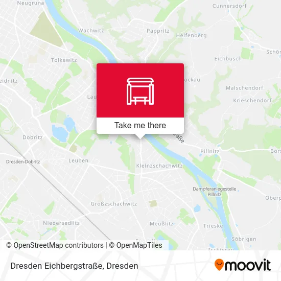Карта Dresden Eichbergstraße