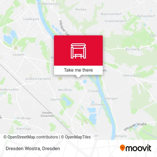 Карта Dresden Wostra