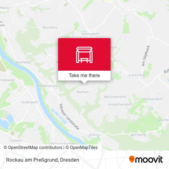 Карта Rockau am Preßgrund