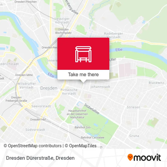 Карта Dresden Dürerstraße
