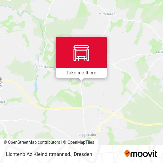 Карта Lichtenb Az Kleindittmannsd.