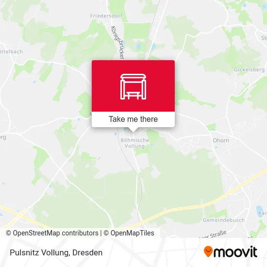 Карта Pulsnitz Vollung
