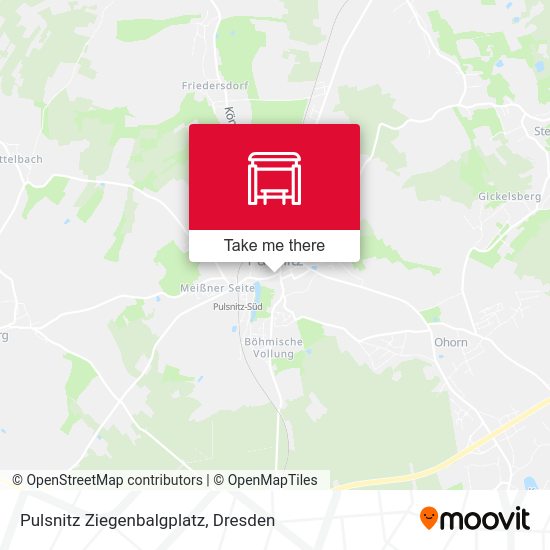 Карта Pulsnitz Ziegenbalgplatz