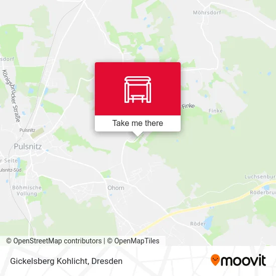 Карта Gickelsberg Kohlicht