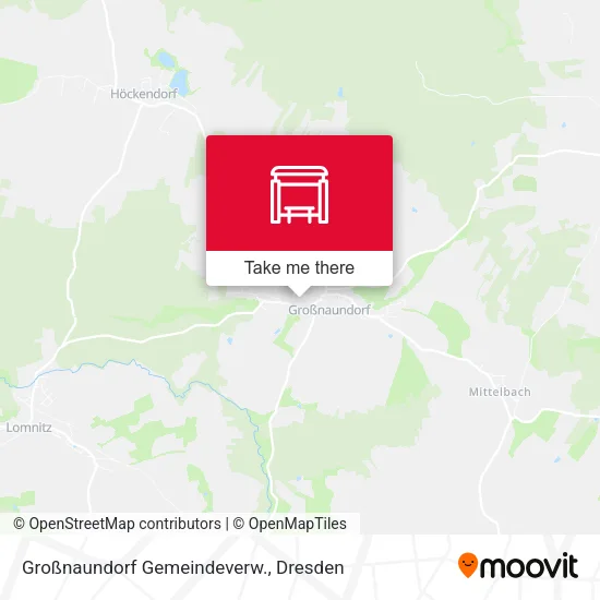 Карта Großnaundorf Gemeindeverw.