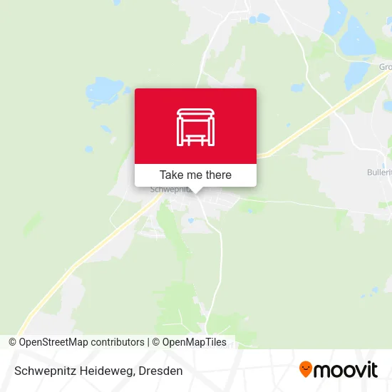Карта Schwepnitz Heideweg