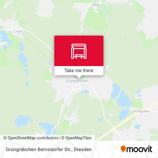 Карта Grüngräbchen Bernsdorfer Str.