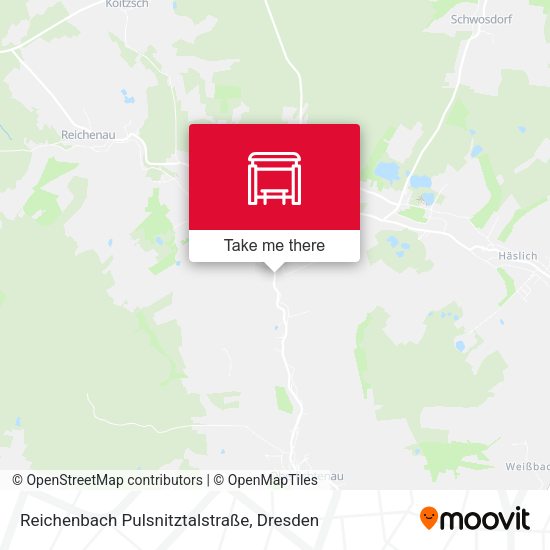 Карта Reichenbach Pulsnitztalstraße