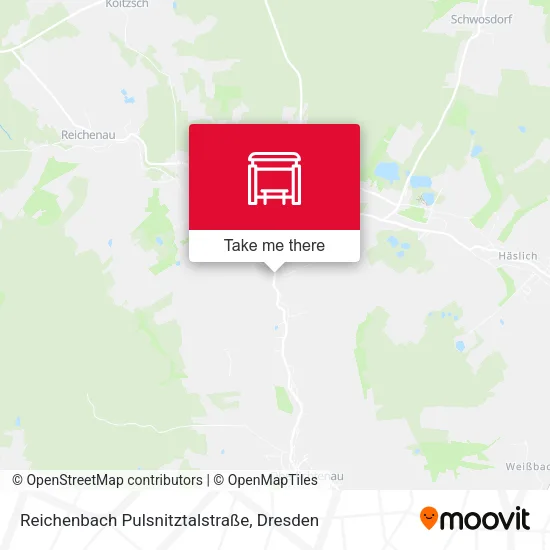 Карта Reichenbach Pulsnitztalstraße