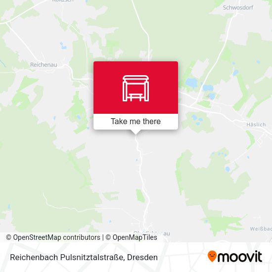 Карта Reichenbach Pulsnitztalstraße