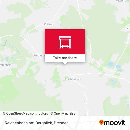 Карта Reichenbach am Bergblick
