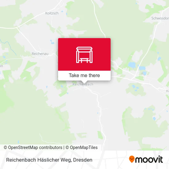 Карта Reichenbach Häslicher Weg