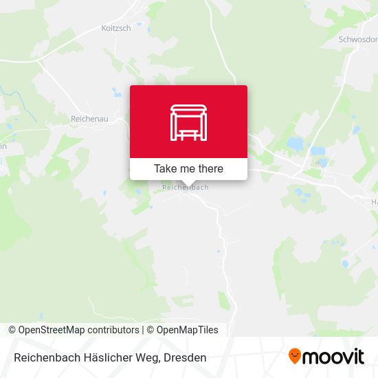 Карта Reichenbach Häslicher Weg