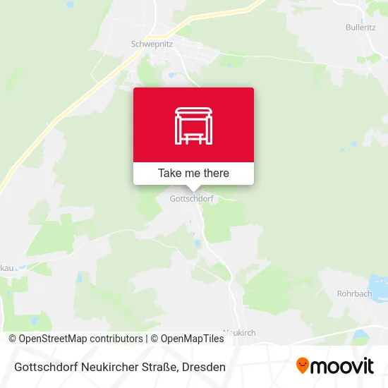Карта Gottschdorf Neukircher Straße