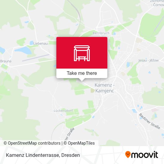 Карта Kamenz Lindenterrasse