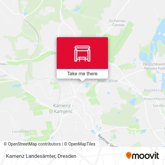 Карта Kamenz Landesämter