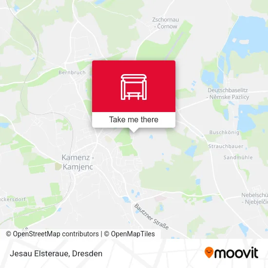 Карта Jesau Elsteraue