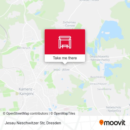 Карта Jesau Neschwitzer Str