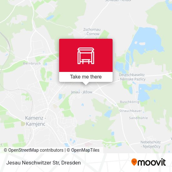 Карта Jesau Neschwitzer Str