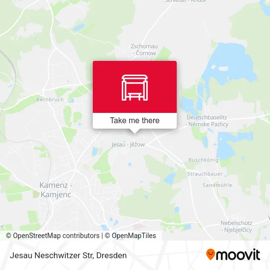 Карта Jesau Neschwitzer Str
