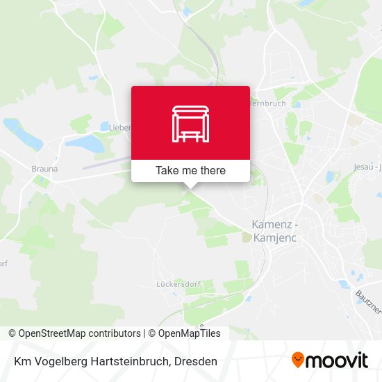 Карта Km Vogelberg Hartsteinbruch
