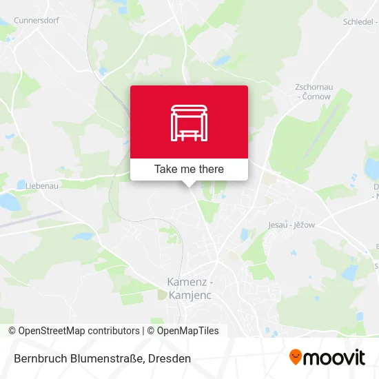 Карта Bernbruch Blumenstraße