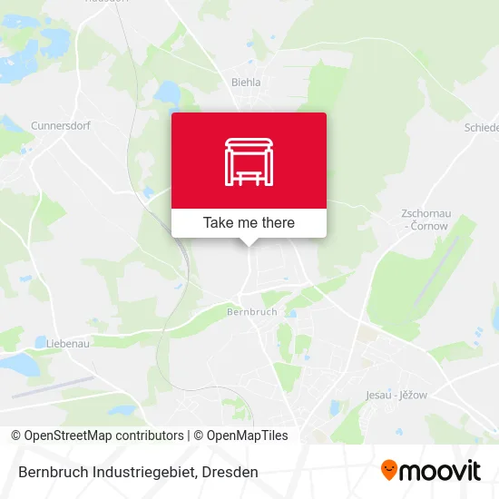 Карта Bernbruch Industriegebiet