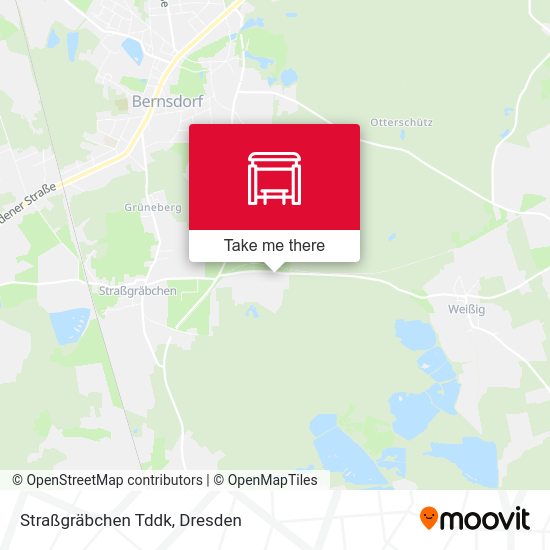 Карта Straßgräbchen Tddk