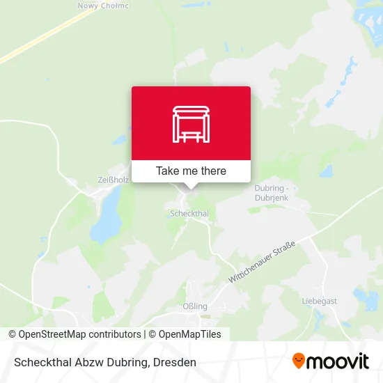 Карта Scheckthal Abzw Dubring