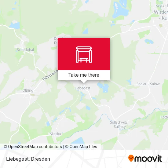 Карта Liebegast