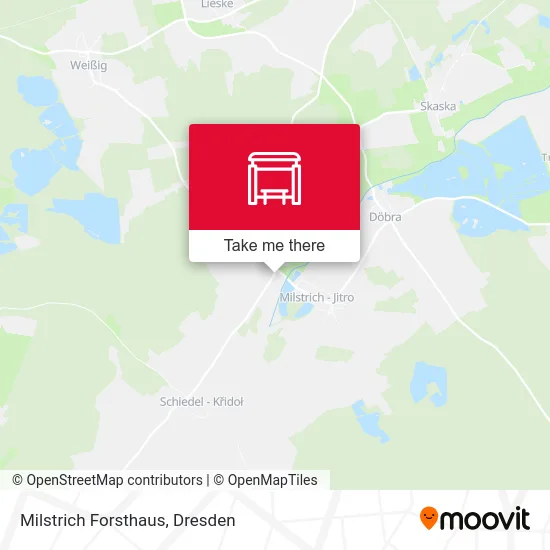 Карта Milstrich Forsthaus