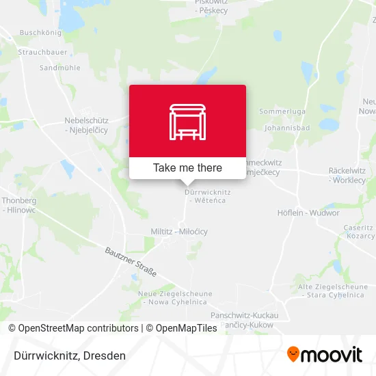 Карта Dürrwicknitz