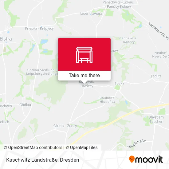 Карта Kaschwitz Landstraße